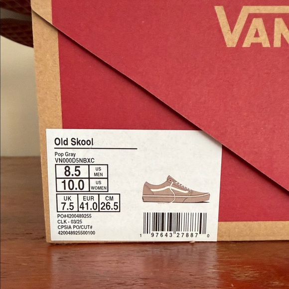 Vans Old Skool Gray Sneakers - Picture 2 of 6